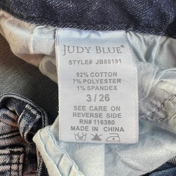 Judy Blue Los Angeles Women's Relaxed Fit Jeans Size 3/26 Blue Denim Medium Wash - Picture 5 of 9